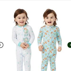 NWT Size 6M Disney Toy StoryBaby 2-Pack Sleeper Set